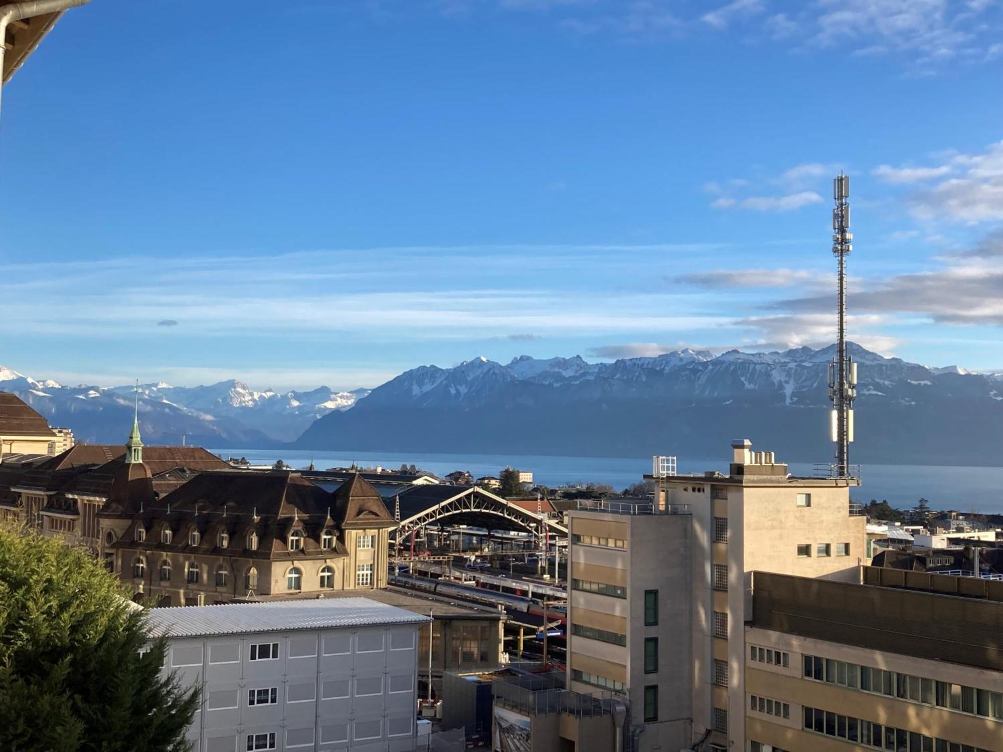 Laus-Angeles Appartement Lausanne Buitenkant foto